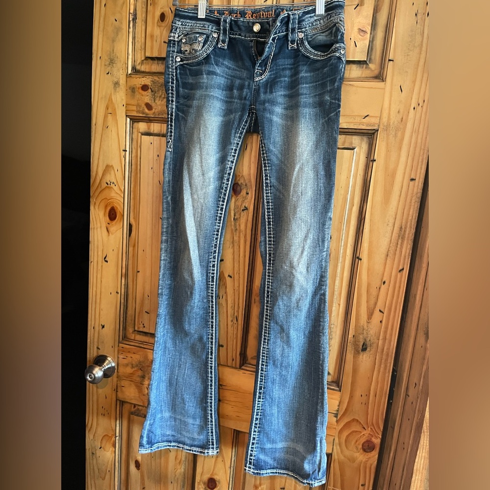 Rock Revival Blue Boot Cut Jeans
